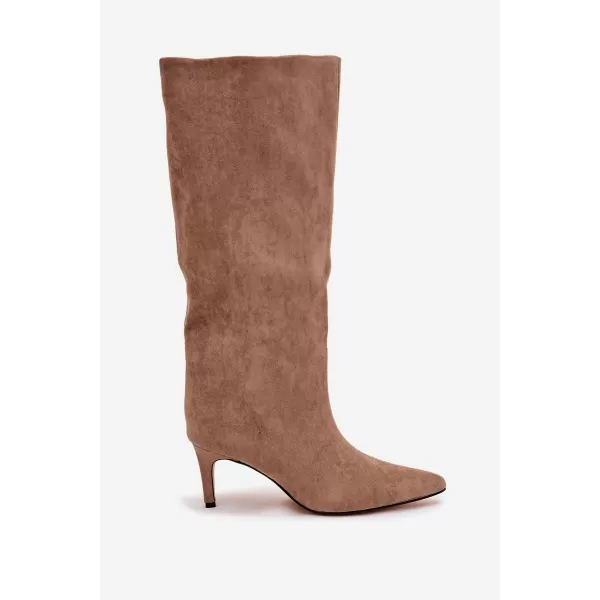  Női csizma BOTO JEHLU 40518 BROWN BARNA 