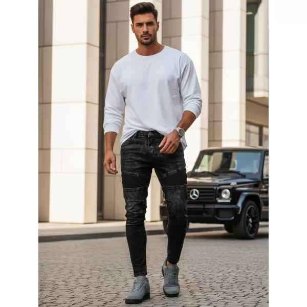  Férfi nadrág DSTREET UX3939 FEKETE 