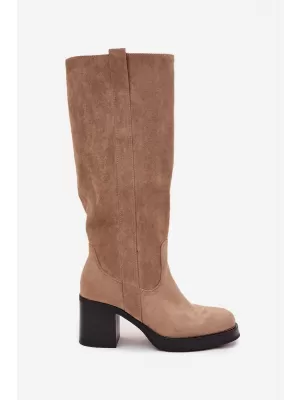 Női csizma BOTO SANELLE 40149 KHAKI