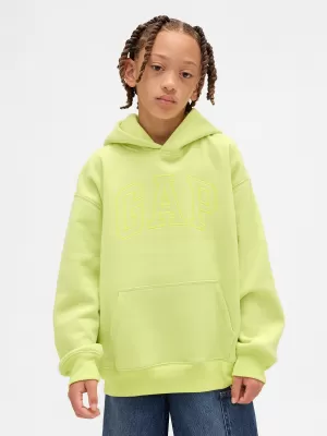 Gyermek pulóver GAP RELAXED HOODIE PULLOVER 846224-02 CITROM