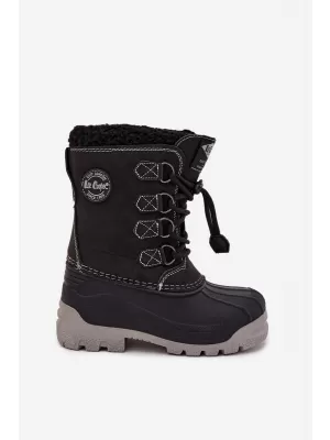 Gyermek téli cipő LEE COOPER LCJ-25-44-3943K FEKETE