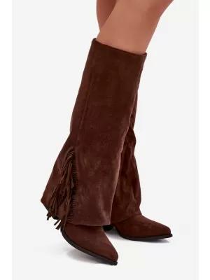 Női csizma BOTO ZALIA 38567 BARNA