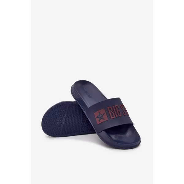  Férfi papucs BIG STAR SS174361 BLUE Big Star Shoes 