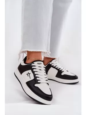 Női tornacipő BIG STAR RR274A240 BLACK/WHITE Big Star Shoes