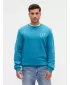 Férfi pulóver GAP LOGO SWEATSHIRT 645634-17 PALA KÉKESZÖLD