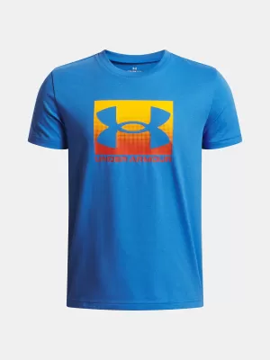 Fiú póló UNDER ARMOUR UA B BOXED SPORTS UPDATE SS 1388672-402 KÉK