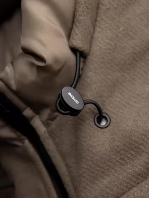 Férfi kabát OMBRE OM-COWC-0132 KHAKI