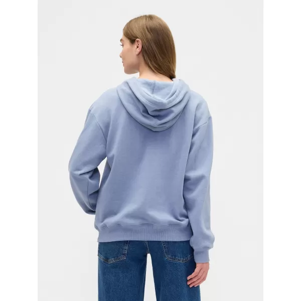  Női pulóver GAP LOGO HOODIE PULLOVER 463506-95 ELIT KÉK 