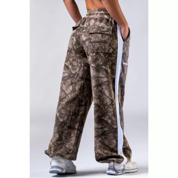  Túlméretes melegítőnadrág POWER 896 LIGHT BROWN CAMO Nebbia 