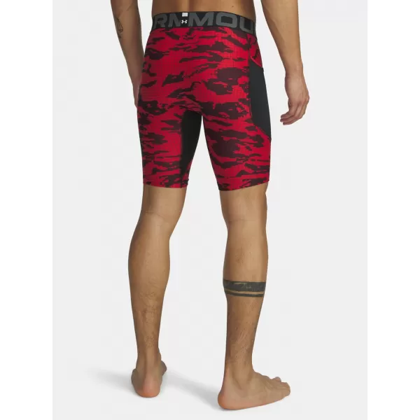  Férfi rövidnadrág UNDER ARMOUR HG PRINTED LNG SHORT 6009658-002 FEKETE 