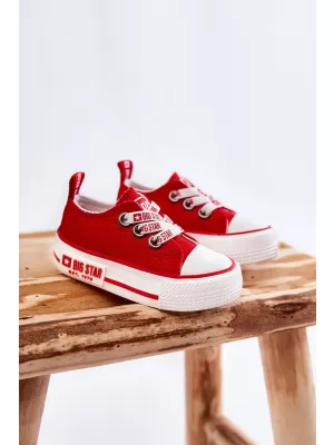 Gyermek tornacipő BIG STAR KK374051 RED Big Star Shoes