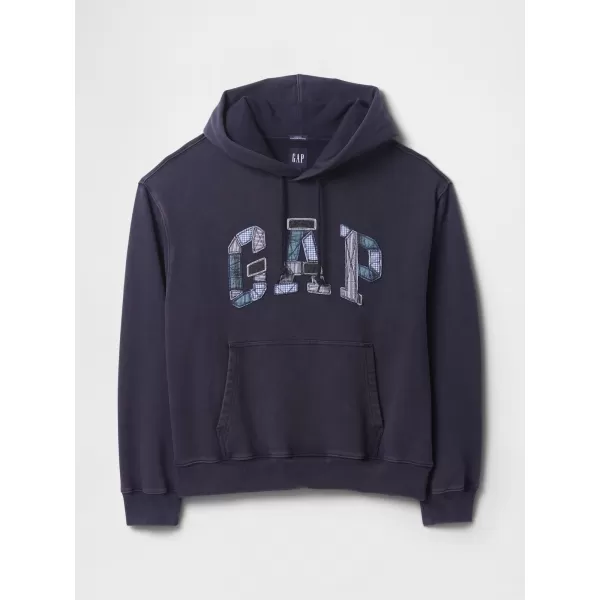  Férfi pulóver GAP PATCHWORK LOGO PULLOVER HOODIE 745196-00 HADITENGERÉSZET EGYENRUHA 