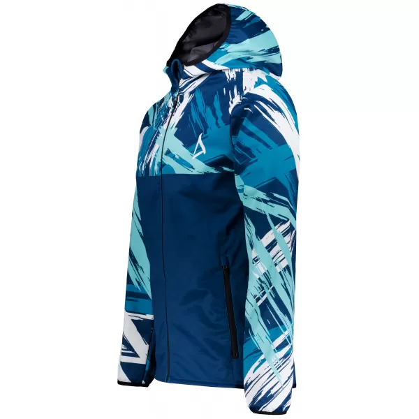  Férfi prémium softshell kabát ALTISPORT VOJ/ALM039JACK01 SÖTÉTKÉK 