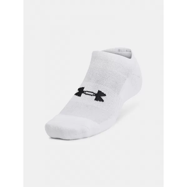  Zokni UNDER ARMOUR UNISEX UA TC NO SHOW (3 PÁRY) 1386313-100 FEHÉR 