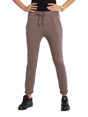 Női melegítőnadrág BASIC FEEL GOOD RV-DR-3698.08X BARNA