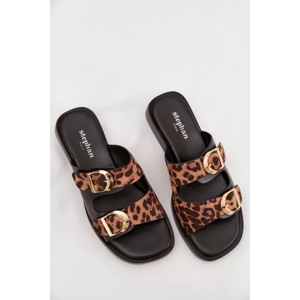  Női papucs BOTO DANELLE 41335 TIGRIS/FEKETE 