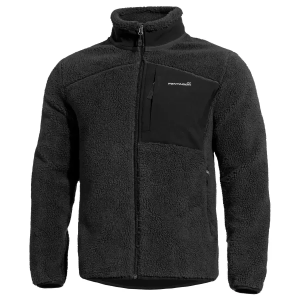  Pulóver PENTAGON SUMMIT SHERPA FLEECE K08063 FEKETE 