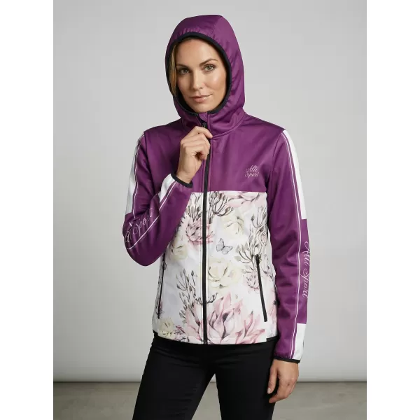  Női prémium softshell kabát ALTISPORT VOJ/ALW008JACK01 BURGUNDIA 
