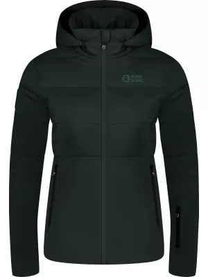 Női téli kabát NORDBLANC KNOLL NBWJL8272 SÖTÉTZÖLD