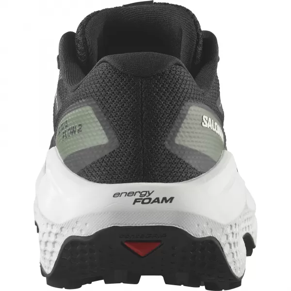 Női cipők SALOMON ULTRA FLOW 2 W L47883700 FEKETE/FEHÉR/AGAVÉ ZÖLD 