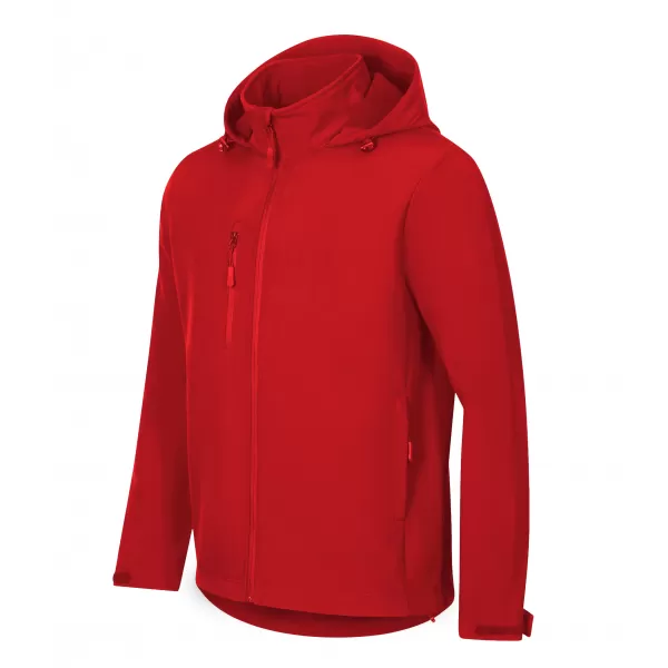  Férfi softshell kabát ALTISPORT NoPrint NP/ALM845 PIROS 