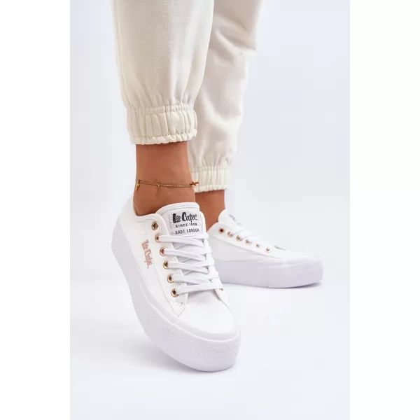  Női tornacipő LEE COOPER LCW-24-31-2725 FEHÉR 