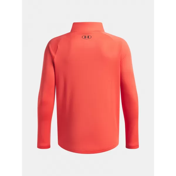  Fiú pulóver UNDER ARMOUR TECH 2.0 1/2 ZIP 1363286-690 PIROS 