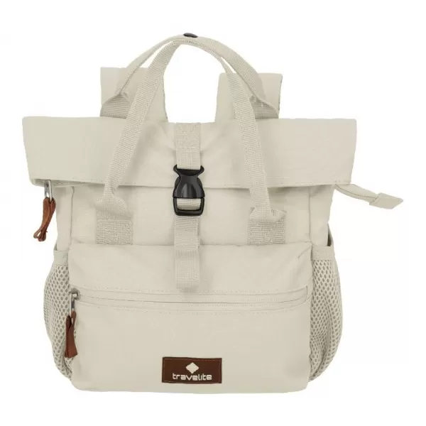  Hátizsák TRAVELITE BASICS SHORT HANDLE MINI PISZKOSFEHÉR 
