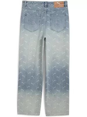 Férfi nadrág PUMA ROCKY LASER MONOGRAM DENIM 633428-01 KIFAKULT FARMER/AOP