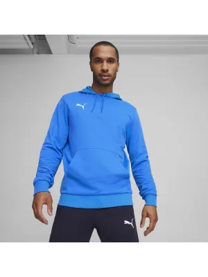 Férfi pulóver PUMA TEAMGOAL CASUALS HOODY 658618_02 IGNITE BLUE/ KÉK/PUMAFEHÉR GYÚJTÁS