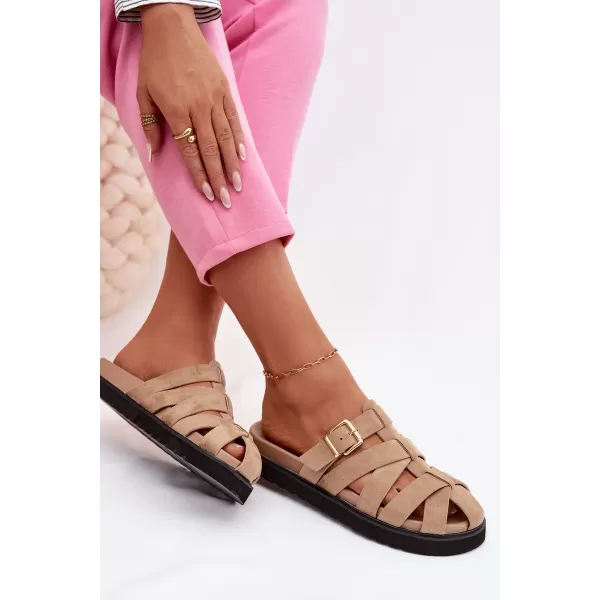  Női papucs BOTO ROSELISSE 41559 KHAKI 