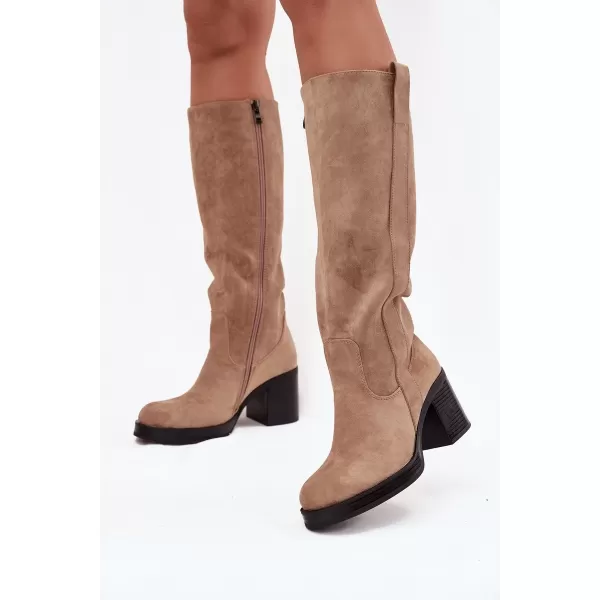  Női csizma BOTO SANELLE 40149 KHAKI 