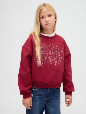 Gyermek pulóver GAP CREW SWEATSHIRT 842081-01 HERING