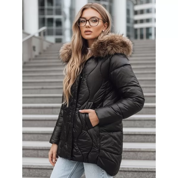  Női kabát DSTREET TY5501 FEKETE 