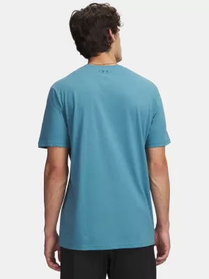 Férfi póló UNDER ARMOUR UA M WM LOCKER TAG SS 6012778-466 KÉK