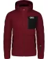 Férfi téli kabát NORDBLANC BRAMBLE NBWJM8258 BURGUNDIA