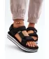 Női szandál LEE COOPER LCW-24-05-2753L FEKETE/FEHÉR