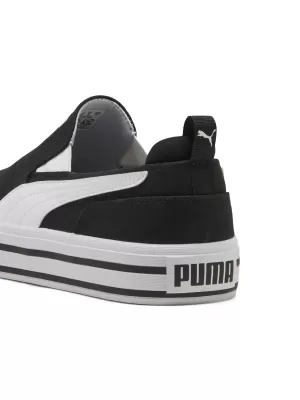 Csizma PUMA COURT CLASSIC VULC SLIPON 400216_02 PUMA FEKETE/PUMA FEHÉR