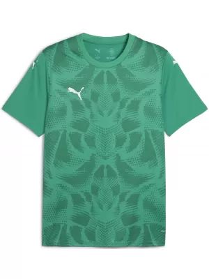 Férfi funkcionális póló PUMA TEAMULTIMATE JERSEY 706280-05 SPORT GREEN/ SPORT ZÖLD/PUMA FEHÉR