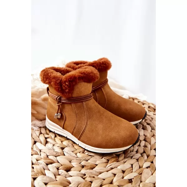 Gyermek hócsizma BIG STAR BB374058BS CAMEL Big Star Shoes 