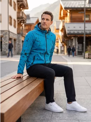 Férfi prémium softshell kabát ALTISPORT VOJ/ALM034JACK01 SMARAGD