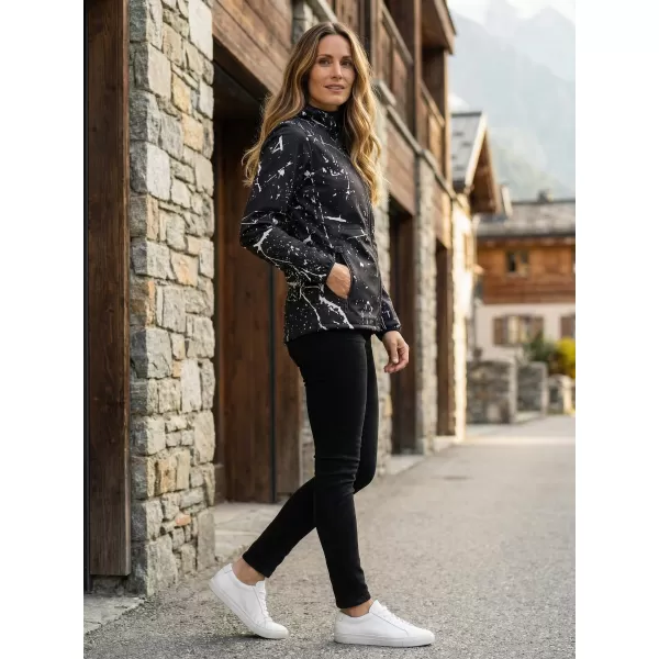  Női prémium softshell kabát ALTISPORT VOJ/ALW034JACK01 FEKETE 