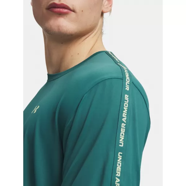  Férfi póló UNDER ARMOUR UA TECH TAPING SS 6012356-339 ZÖLD 