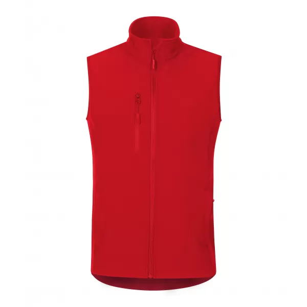  Férfi softshell mellény ALTISPORT NoPrint NP/ALM865 PIROS 