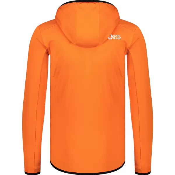  Férfi powerfleece pulóver NORDBLANC BRACKEN NBWFM8286 NARANCS 