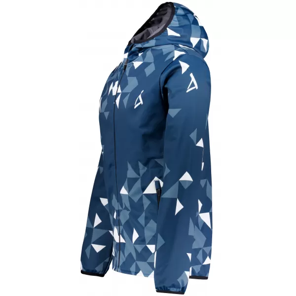  Férfi prémium softshell kabát ALTISPORT VOJ/ALM108JACK01 SÖTÉTKÉK/FEHÉR 