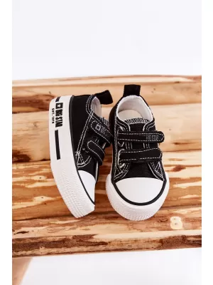 Gyermek tornacipő BIG STAR KK374074 BLACK Big Star Shoes