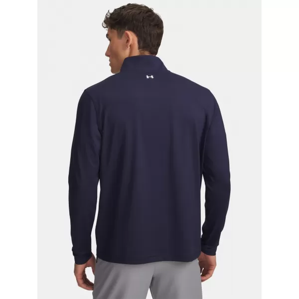  Férfi póló UNDER ARMOUR UA T2G 1/4 ZIP 6010129-410 KÉK 