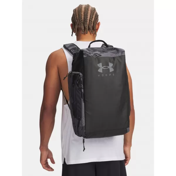  Táska UNDER ARMOUR CONTAIN DUO SM BP DUFFLE 1381920-003 FEKETE 