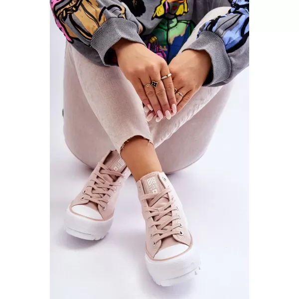 Női tornacipő BIG STAR LL274157 NUDE Big Star Shoes 